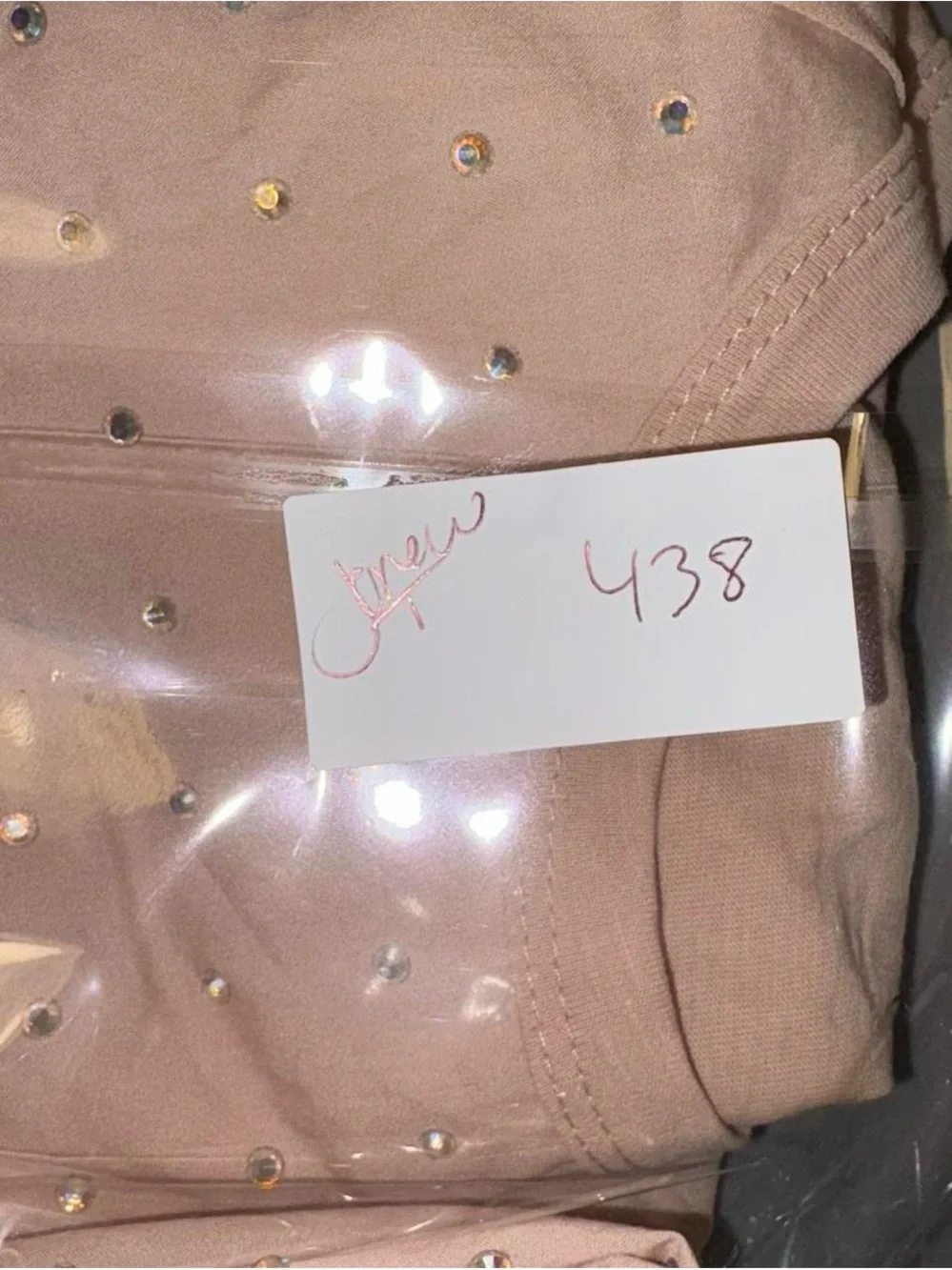 J. Crew Blush Studded Tank Top